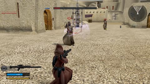 SWBF2 2005: Instant Action Hunt Mos Eisley Jawa Gameplay