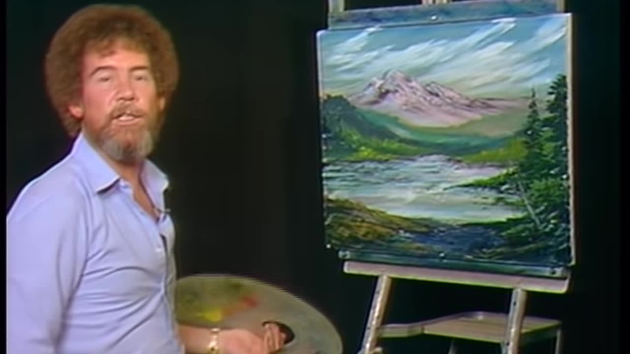 Bob Ross - Mountain Challenge (Season 4 Episode 13)