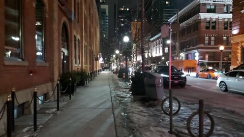 【4K】Freezing Nightlife Downtown Toronto ❄️ First Nightlife Walk of 2026