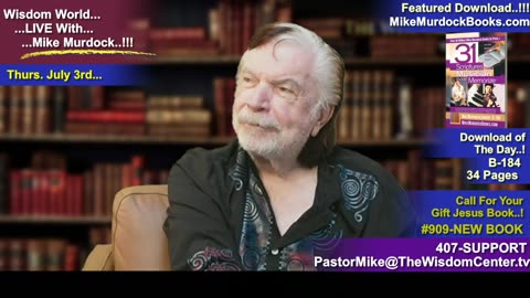 Re-Air: Wisdom World LIVE With Mike Murdock..!!!