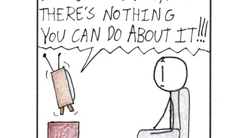 Sticky Shorts: News Avoidance (Stick-y Humor Comic Video)