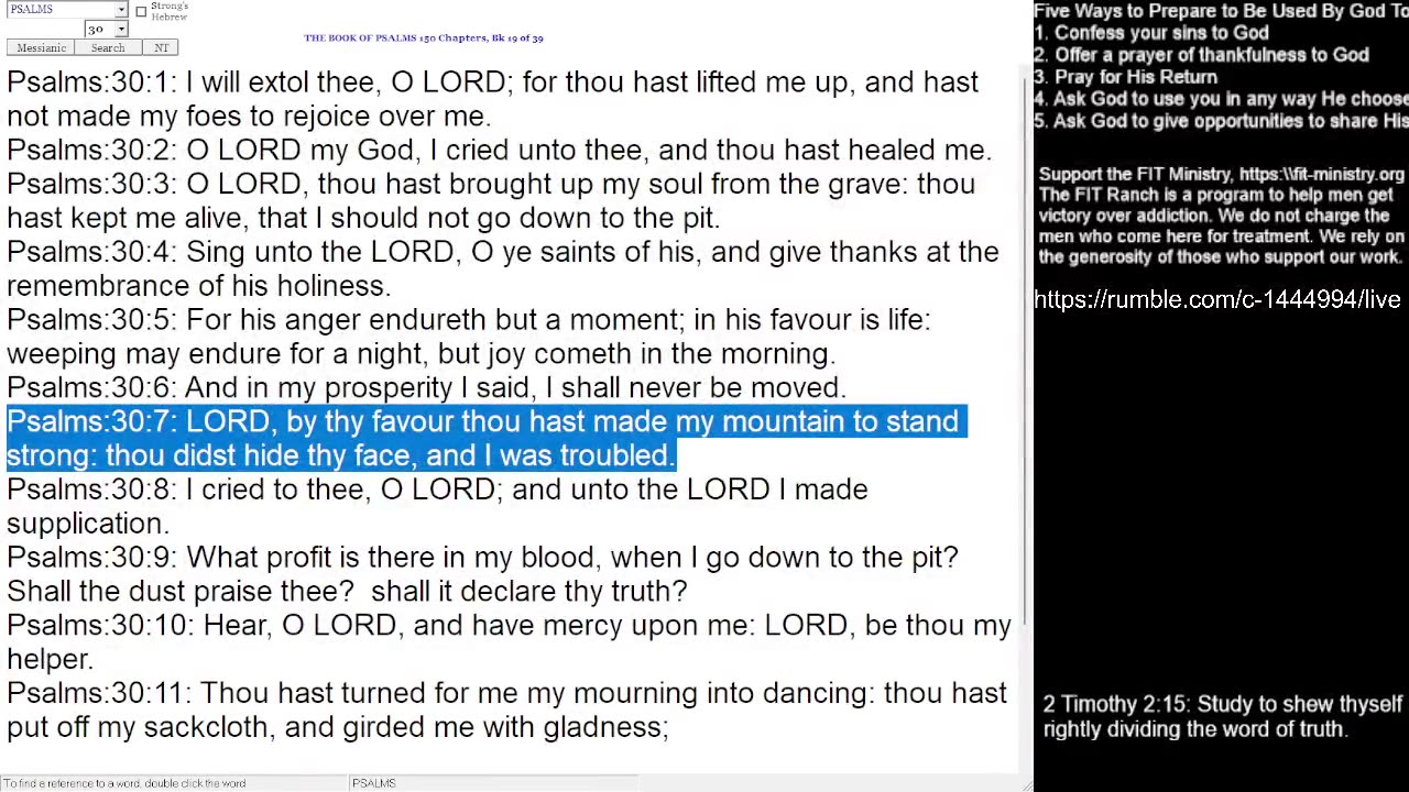 Psalm 30