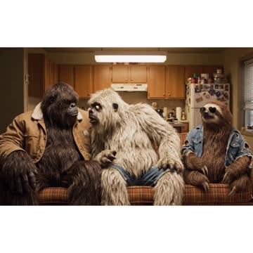 Yeti Crashes the Sitcom: Bigfoot, Sloth & Alien Gonzalez in a Seinfeld Parody