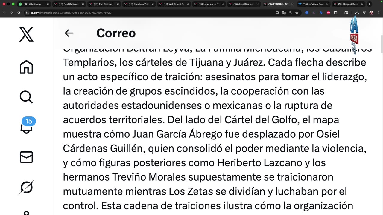 12/02/2025 Los traidores iran a la carcel.