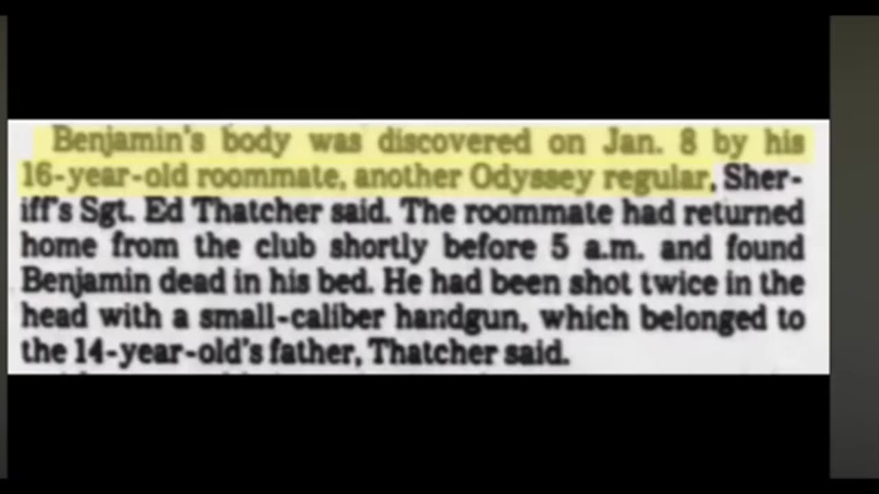 The 80s version of Comet Ping Pong in Hollywood (Odyssey Teen Night Club)