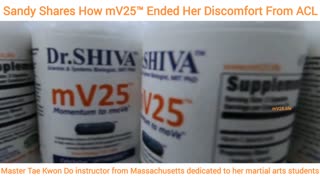 Tae Kwon Do Master Shares mV25™ Recovery Story
