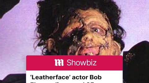 Breaking⛔️'Leatherface' actor Bob Elmore dies, aged 65