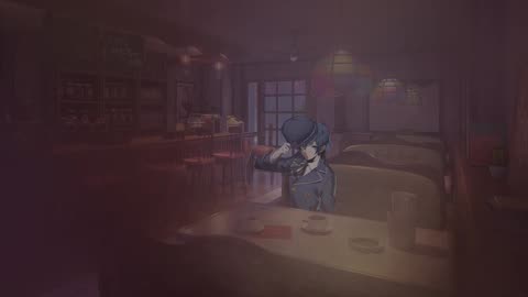Naoto solves crime with you in a cafe on a rainy day, while you doze off, only half listening