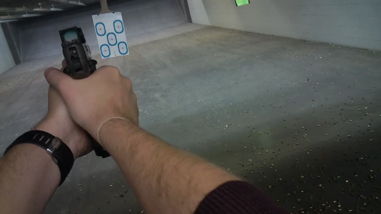 shooting a Sig P226 X Legion
