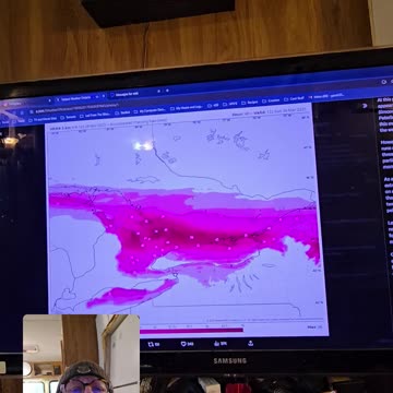 Breaking Weather: Dangerous System Approaching Now Here At Camp!