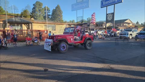 July 4th 2025 Parade in Williams AZ