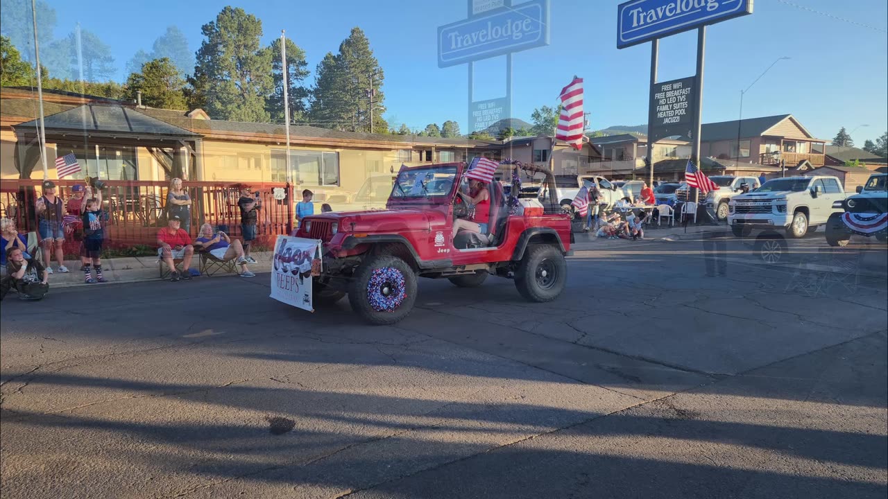 July 4th 2025 Parade in Williams AZ