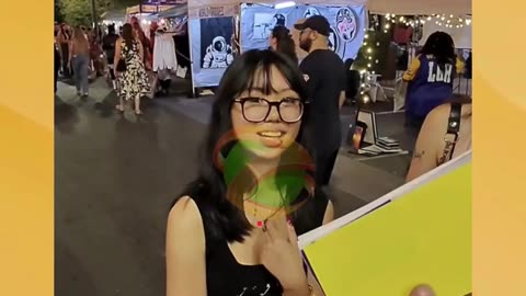 He walks up to random people and tells them what they're thinking. Their reactions are priceless! 😲🎩