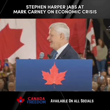 Stephen Harper Just Destroyed Mark Carney