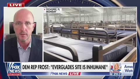 In the wake of the Trump crime, Florida Democrats condemn the Everglades migrant facility.