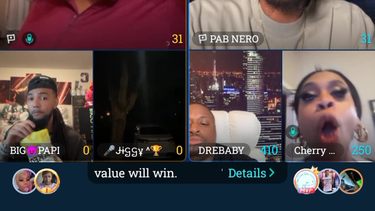 CherrytheBOOM crashing out over Savana and Supa show
