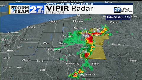JUNE 28 2025 WKBN 27 FIRST NEWS TRACKING SEVERE WEATHER PART 4
