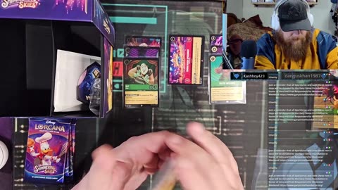 Charity Weekend Continues! TCG Saturdays! Opening Some Disney Lorcana Packs! | Aqua Opens Some Packs