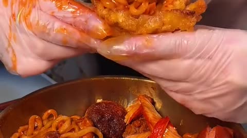 Noodle Mix Mukbang