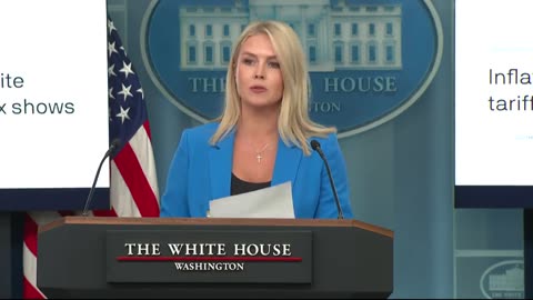 🚨🔥Karoline Leavitt: "The latest Consumer Price Index inflation report came in today..