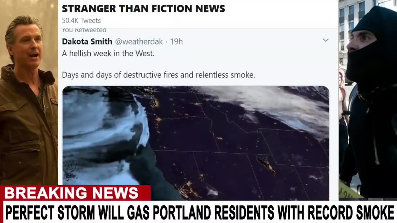 WEST COAST FIRES ARE COORDINATED AND PLANNED ACCORDING TO LAW ENFORCEMENT