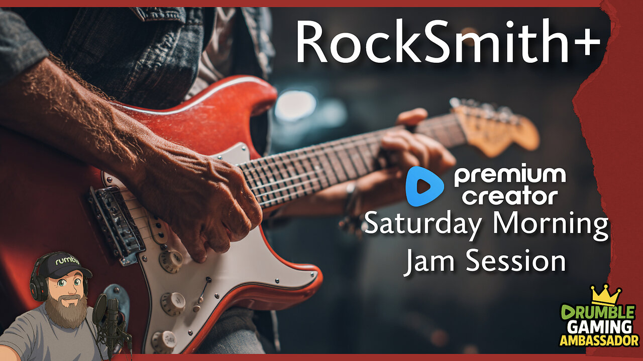 Rocksmith+ Saturday Morning Jammin and Gammin Session - !rumbot !music