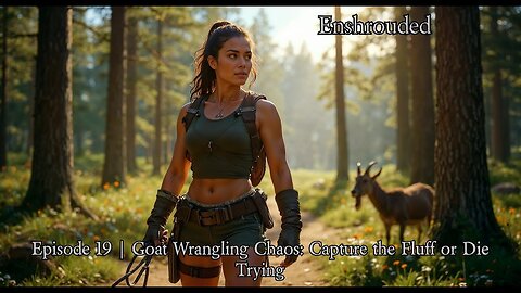 Enshrouded Ep. 19 | Goat Wrangling Chaos: Capture the Fluff or Die Trying