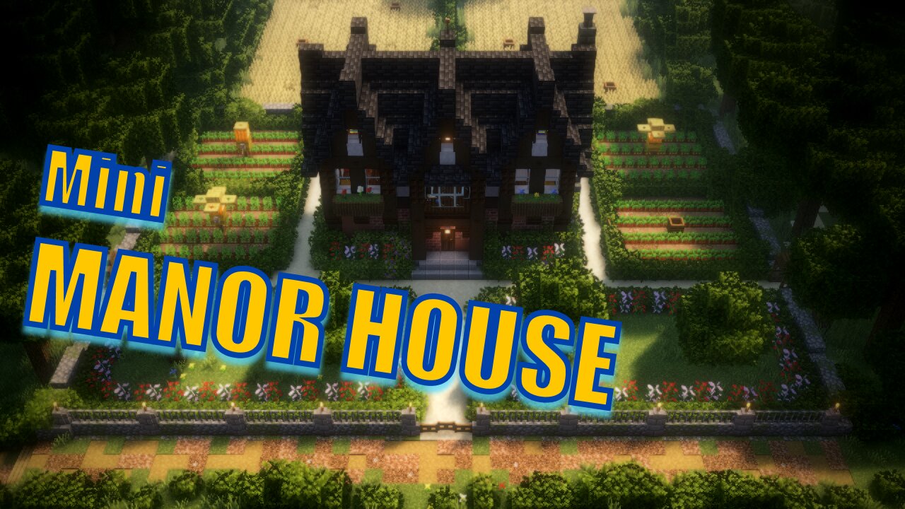 Mini Medieval Minecraft Builds 8 | Manor House