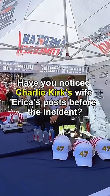 Have you seen Erica Kirk’s posts before the incident? #CharlieKirk #celebrity #japd