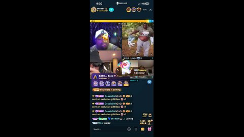 Lo sits with Drebaby and Tomikay