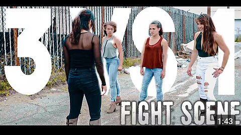 3 GIRLS VS 1 GIRL - ACTION SCANE