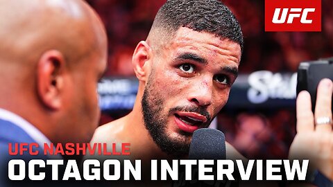 Gabriel Bonfim Octagon Interview | UFC Nashville
