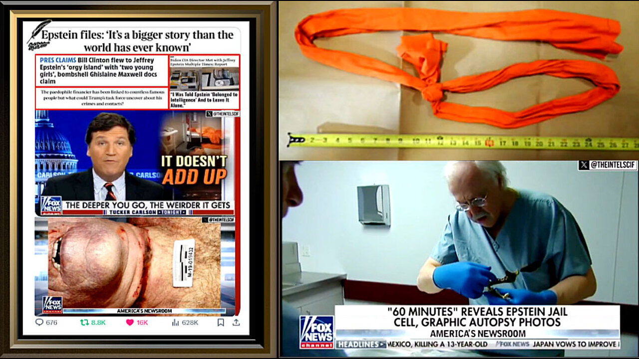 THE EPSTEIN FILES and THE INTELLIGENCE COVER UP