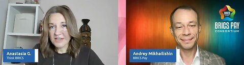 Anastasia G, Andrey Mikhailishin - First Interview with BRICS PAY Founder; Full Reveal (7-26-2025)