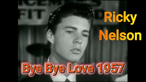 Ricky Nelson’s Rare 1957 “Bye Bye Love” Performance Ozzie & Harriet TV Gold
