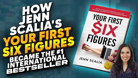 Jenn Scalia's Your First Six Figures Hits #1 w/ Celebrity Ghostwriter & Writing Coach Joshua Lisec