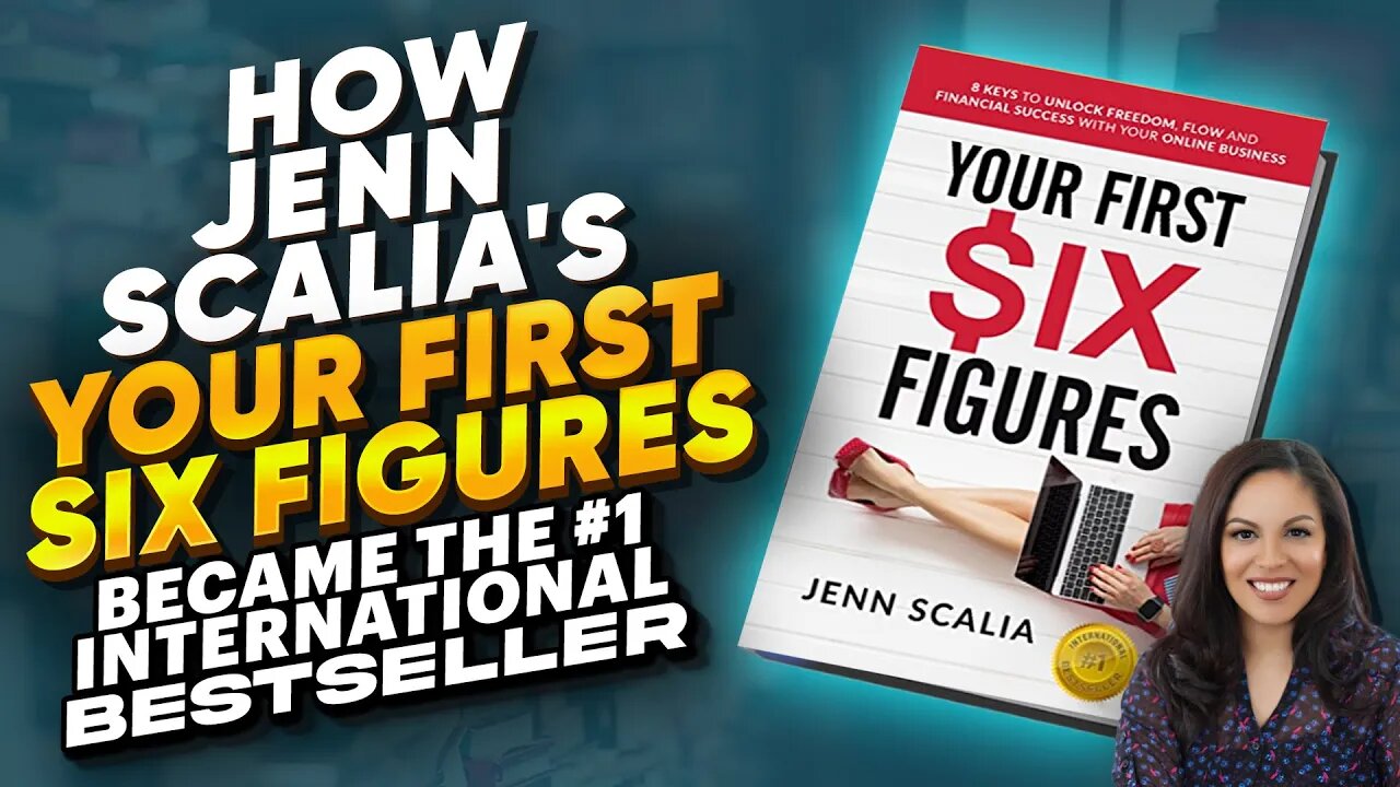 Jenn Scalia's Your First Six Figures Hits #1 w/ Celebrity Ghostwriter & Writing Coach Joshua Lisec