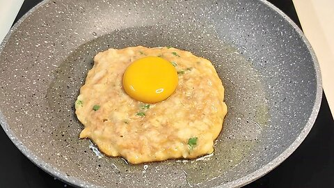 Just mix 2 eggs with bread! My Family s most delicious and favorite recipe.
