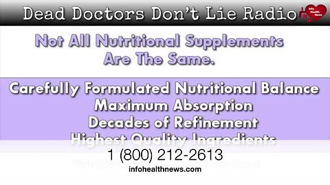 "04_07_22 Dr. Joel Wallach Show: High Blood Pressure, Poor Vision and Pre-Diabetes"