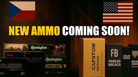 MORE NEW AMMO MAKERS COMING SOON! ANSWER To The CSG VISTA OUTDOORS Takeover!