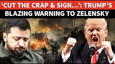 ‘Strike A Deal Or Else…’: Trump Threatens Zelensky With Personal Intervention In Clash with Russia