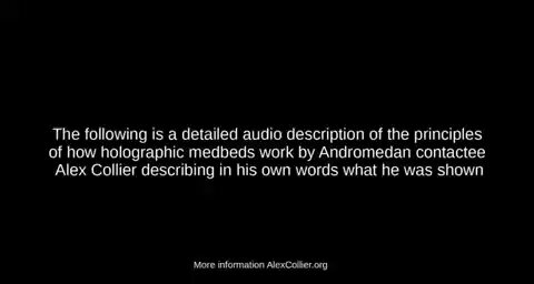 ALEX COLLIER : MED BEDS EXPLAINED …