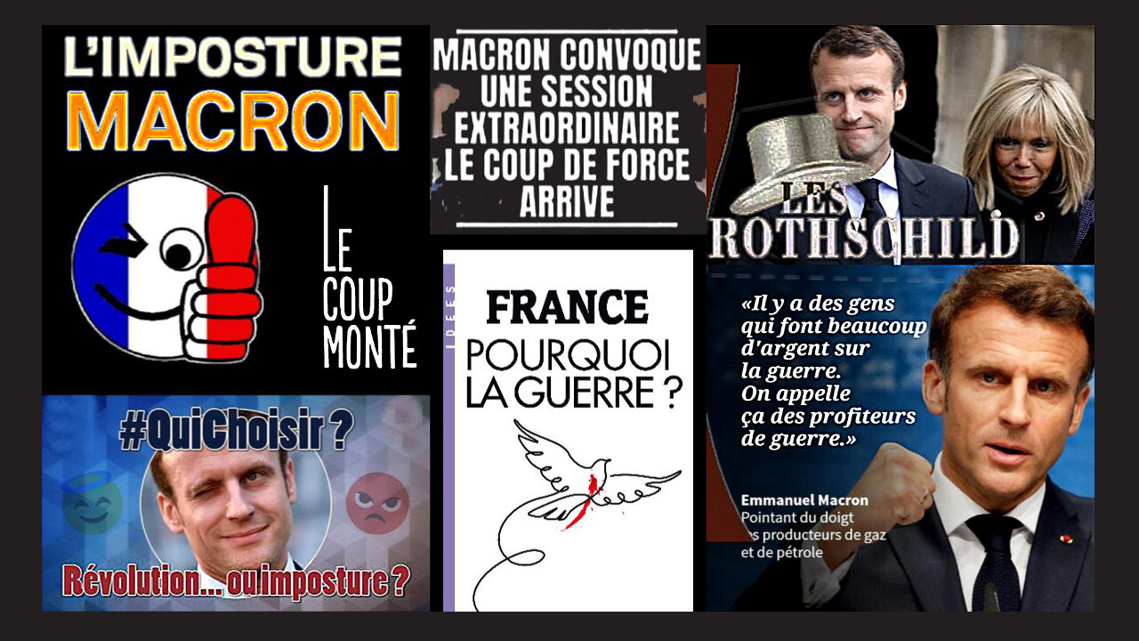 MACRON...Son "coup de force" pour l'Article 16 ... (Hd 720)