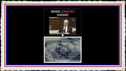 Israel Created Hamas. Ron Paul