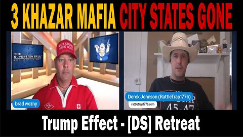 Derek Johnson & Brad Wozny - 3 Khazar Mafia City States GONE - Trump Effect, [DS] Retreat, NCSWIC.