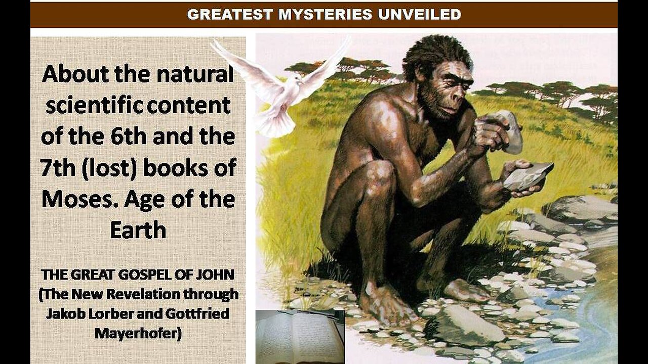 The 6th and 7th (lost) Books of Moses (as reveled by the Lord in the Great Gospel of John)