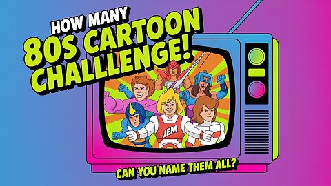 🎉 Only 80s Kids Will Ace This Cartoon Challenge!