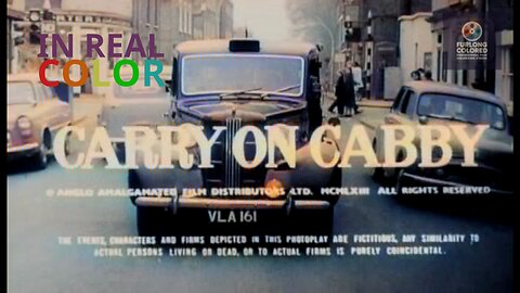 🎬 Carry On Cabby (1963) — IN REAL COLOR — FULL MOVIE