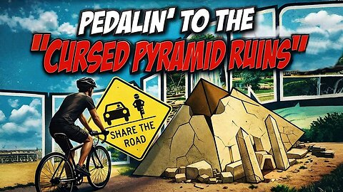 I rode a single speed bicycle to the Cursed pyramid Ruins of southern Indiana back in 2018.