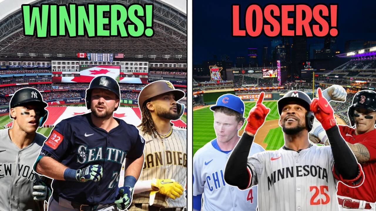 Biggest Winners & Losers From The 2025 MLB Trade Deadline!